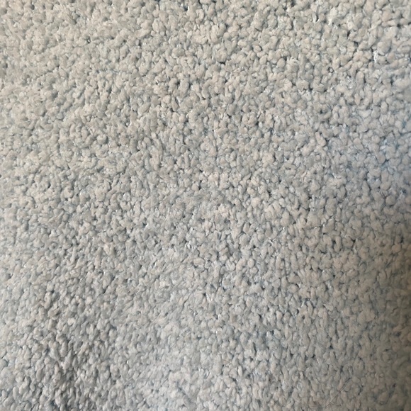 Forever 21 blue cropped teddy sweater - Picture 5 of 8